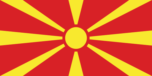 Flag of North Macedonia