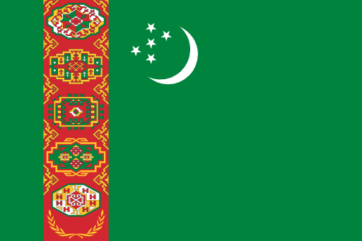 Flag of Turkmenistan