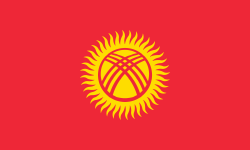 Kyrgyzstan Flag